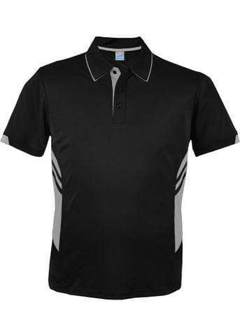 Aussie Pacific Tasman Men's Polo Shirt 1311 Casual Wear Aussie Pacific Black/Ashe S 